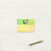 Note post-it de l'usure inactive (Sur un bureau)
