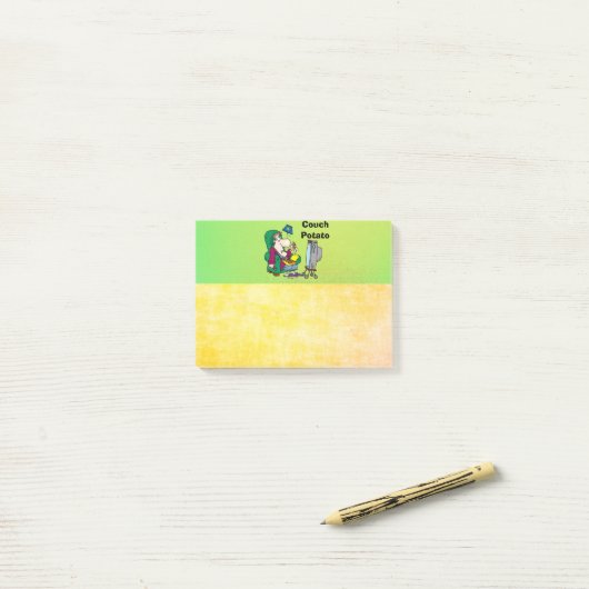 Note post-it de l'usure inactive (Sur un bureau)
