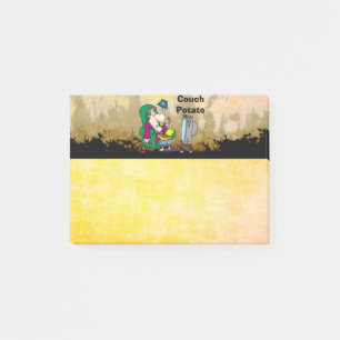 Note post-it de l'usure inactive