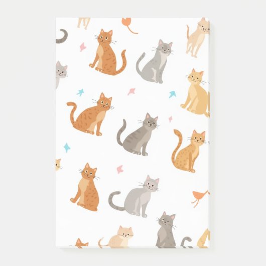 note post-it du chat (Devant)