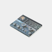 Note post-it du récepteur radio à jambe courte (Incliné)