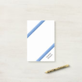 Note post-it - Nuances de bleu (Sur un bureau)