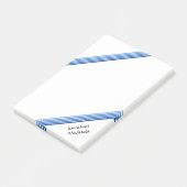 Note post-it - Nuances de bleu (Incliné)