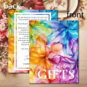 Note sur la carte cadeau Ethereal Bloom