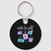 Note To Self You Suicide Prevention Awareness Mont Sleutelhanger (Voorkant)