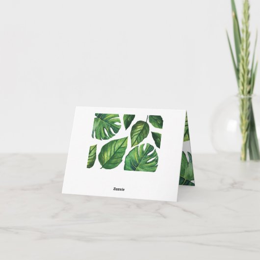 Note tropicale de Merci (Dos)