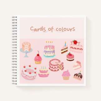 Notebook cake design notitieboek