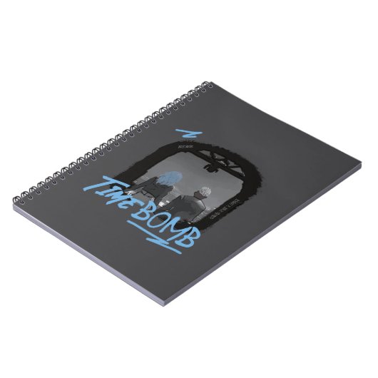 Notebook | Ekko x Jinx | TimeBomb | Arcane Notitieboek (Linkerzijde)