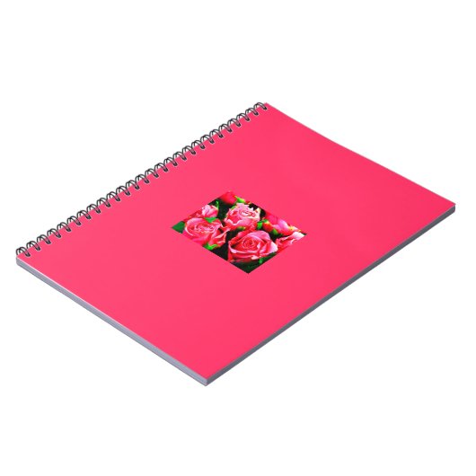 Notebook-Flowers-2 Notitieboek (Linkerzijde)