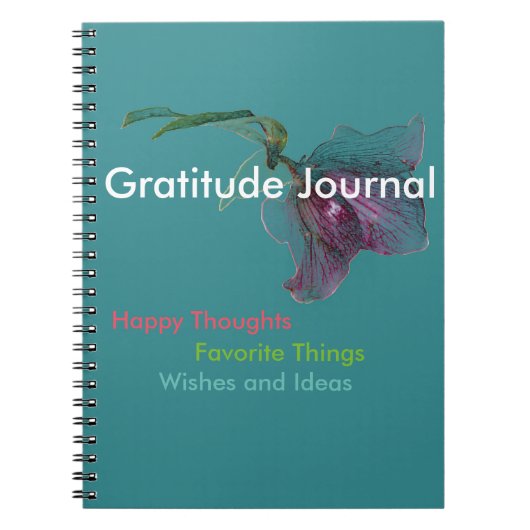 Notebook Gratitude Journal Notitieboek (Voorkant)