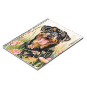Notebook / Journal – Rottweiler Notebook (Côté gauche)