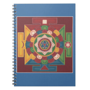 NOTEBOOK Mandala van de 5 Elementen Notitieboek
