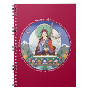 NOTEBOOK - Padmasambhava (Guru Rinpoche) + mantra Notitieboek