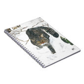 notebook - Scottish wildcat Notitieboek (Rechterzijde)