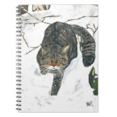 notebook - Scottish wildcat Notitieboek (Voorkant)
