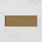 Notebook - Skinny Mini Visitekaartje (Achterkant)