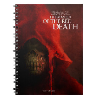 Notebook “The Masque of the Red Death” Notitieboek