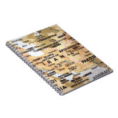 Notebook uit het Midden-Oosten Notitieboek (Rechterzijde)