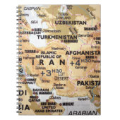 Notebook uit het Midden-Oosten Notitieboek (Voorkant)