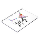 NOTEBOOK, VODKA IS CHEAPER DAN THERAPIE NOTITIEBOEK (Linkerzijde)