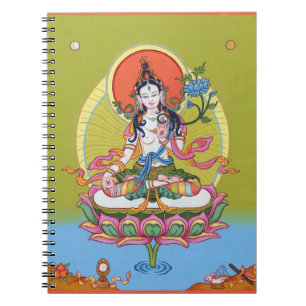 NOTEBOOK White Tara - De moeder van de ouder Notitieboek
