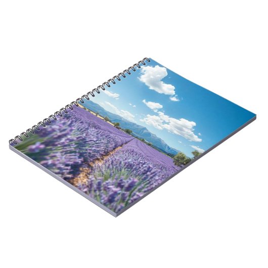 Notebook With A Outdoor Landscape With Mountains Notitieboek (Linkerzijde)