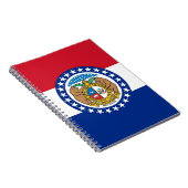 Notebook with Flag of Missouri State Notitieboek (Rechterzijde)