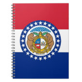 Notebook with Flag of Missouri State Notitieboek (Voorkant)