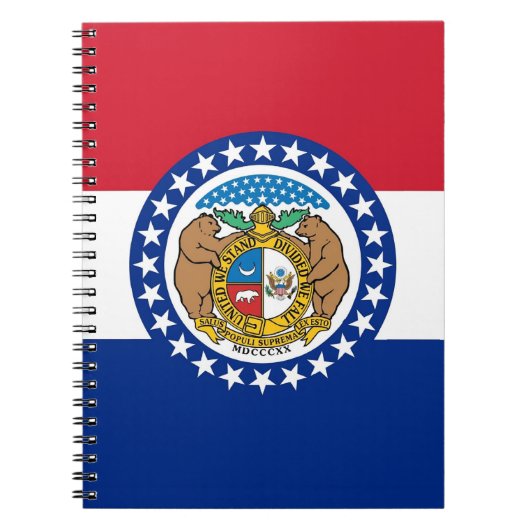 Notebook with Flag of Missouri State Notitieboek (Voorkant)