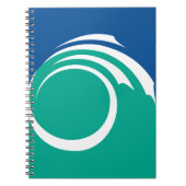 Notebook with Flag of Ottawa, Canada Notitieboek (Voorkant)