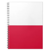 Notebook with Flag of Poland Notitieboek (Voorkant)