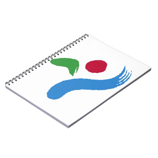 Notebook with Flag of Seoul, South Korea Notitieboek (Linkerzijde)