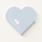 Notebook with swans notitieboek (Achterkant)