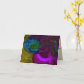 "Notecard 100 plus 2" Dank u Wenskaart Kaart (Gele Bloem)