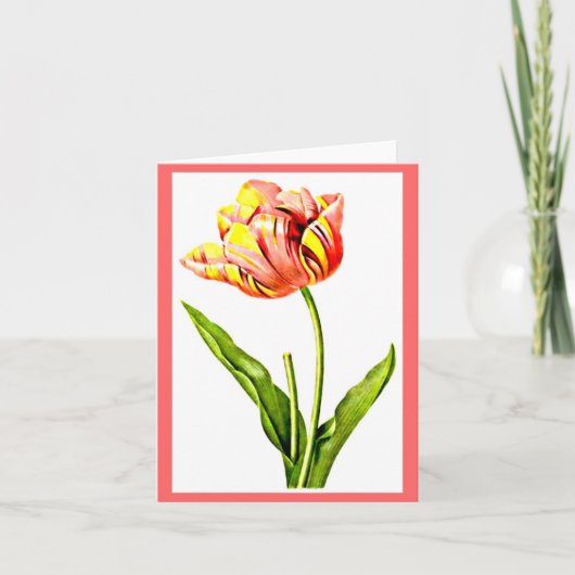 Notecard-Botanicals-Pierre Joseph Redoute 21 Kaart (Voorkant)