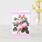 Notecard-Botanicals-Pierre Joseph Redoute 2 Kaart (Gele Bloem)