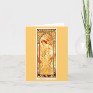 Notecard-Classic/-Mucha 5 Kaart