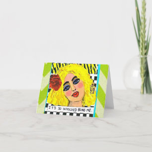 NOTECARD-HET IS ZO GEÏMPLICEERD ZIJND ME KAART
