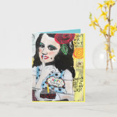 Notecard-hoe oud je ook bent is de nieuwe 30 kaart (Gele Bloem)