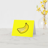 Notecard-Just voor Kids-Bananas Kaart (Gele Bloem)