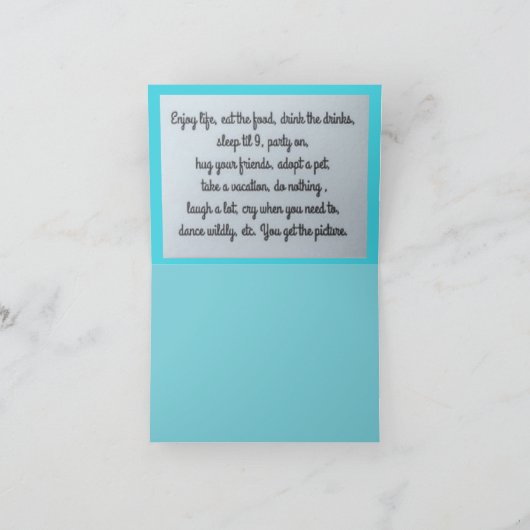 NOTECARD- KAART (Binnen)