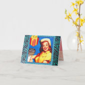 Notecard Kaart (Gele Bloem)