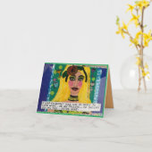 NOTECARD KAART (Gele Bloem)