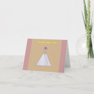 NOTECARD - Kleding maakt de vrouw... echt? Kaart