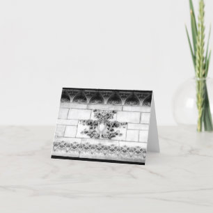 Notecard-liefde huis-Vintage Architectuur 18 van Kaart