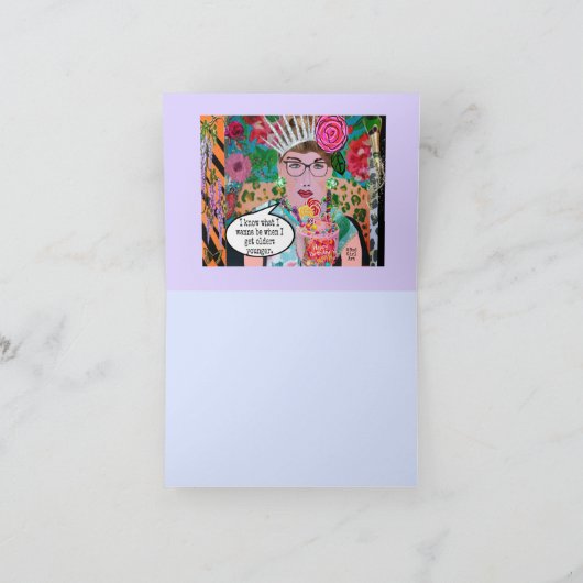 Notecard-u is niet oud. U bent Kaart (Binnen)