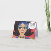 Notecard-u is niet oud. U bent Kaart (Achterkant)