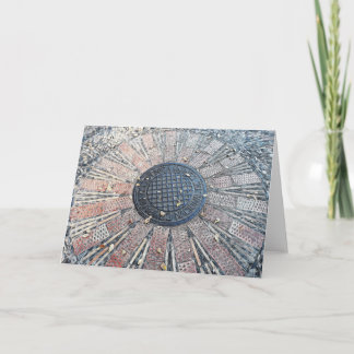 Notecard van 5 x 7 inch kaart