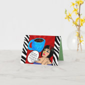 NOTECARD-verjaardagsKaart Kaart (Gele Bloem)