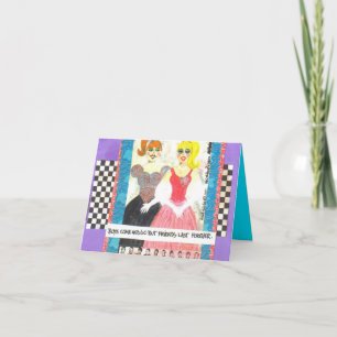 NOTECARD-VRIENDEN DUUR VOOR ALTIJD KAART